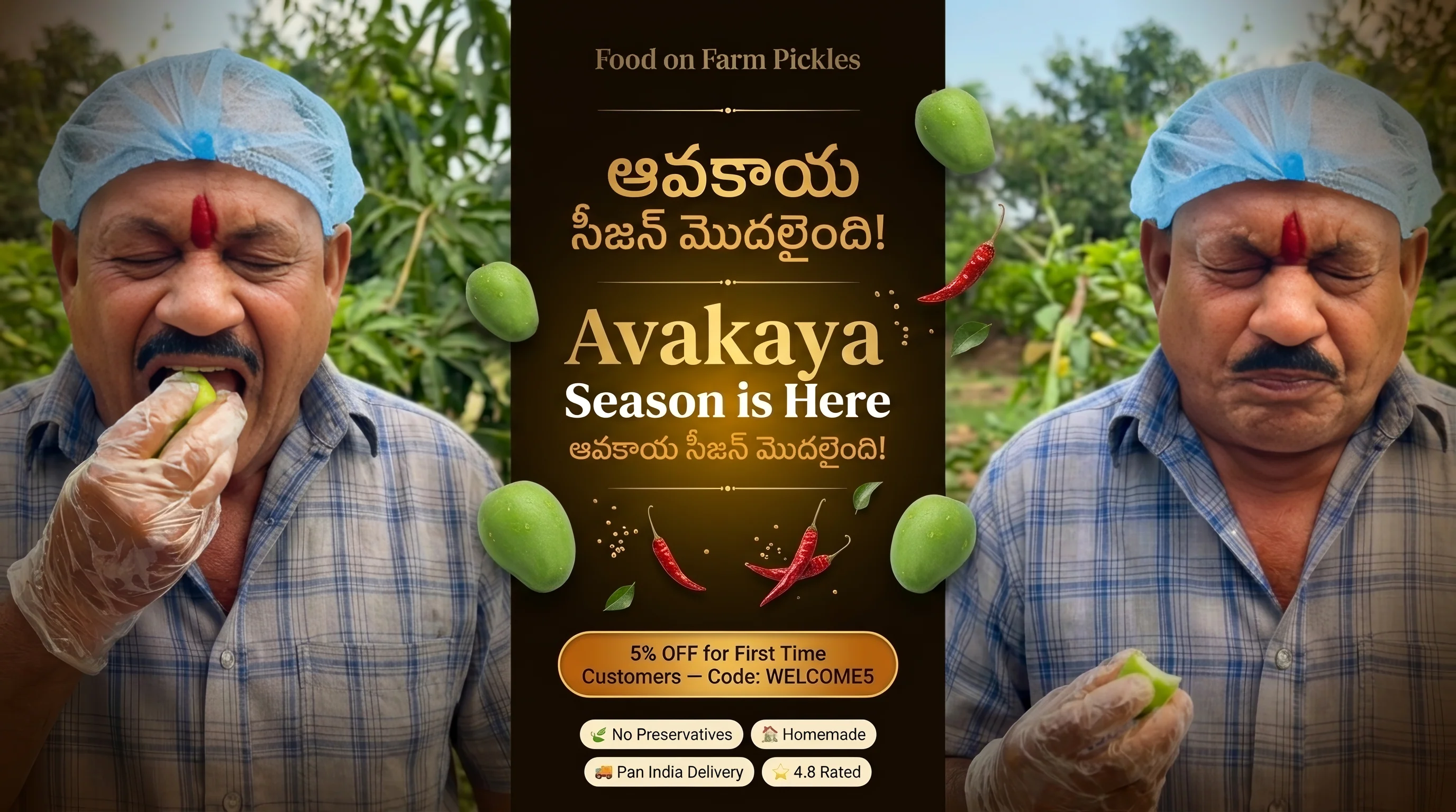 Authentic Handmade Andhra Pickles